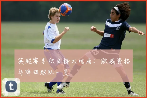 英超赛季积分榜大结局：欧战资格与降级球队一览