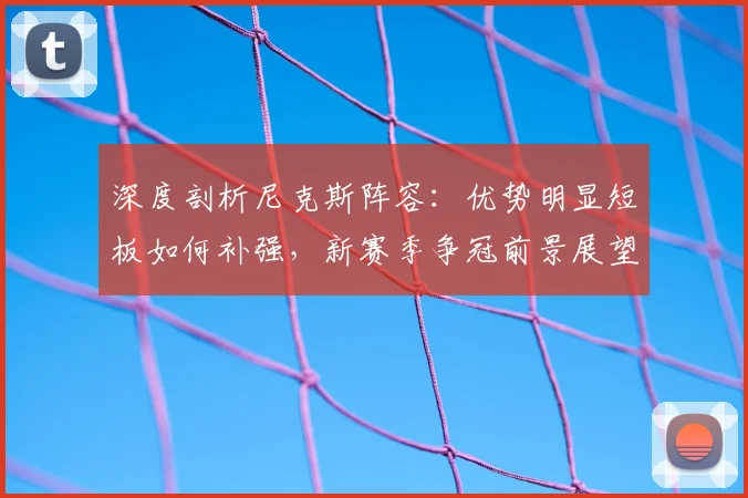 深度剖析尼克斯阵容:优势明显短板如何补强,新赛季争冠前景展望